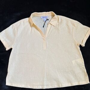 Nine West Kids Light Yellow Polo Shirt